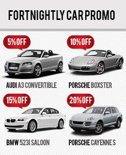 Fortnightly Car Rental Promo - September 2012