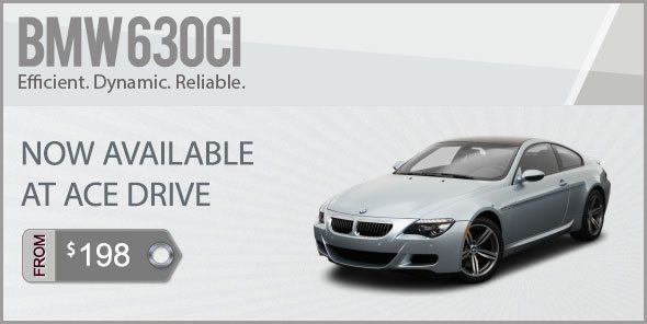 BMW 6 Sereies Coupe For Rental