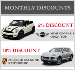 Monthly Car Promo Till End of July 2012