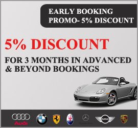 Early Booking Promo Luxe Car Rental