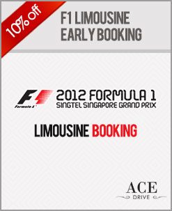 F1 Limousine Promo For September 1st Fortnight 2012