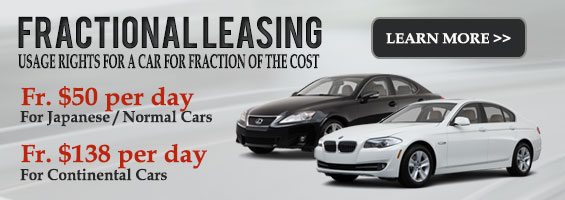 Alternative to Car Sharing - Fractional Leasing