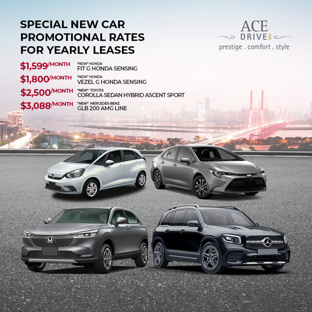 Special New Car Promotional Rates for Yearly Leases
